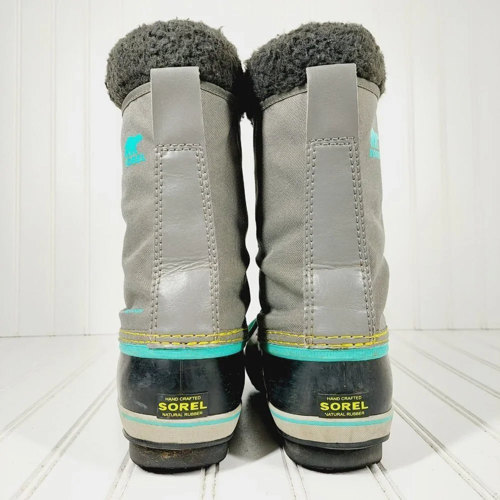 Sorel Waterproof Faux Fur Lace Up Winter Boots H576